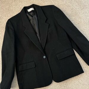 Evan Picone Wool Black Jacket